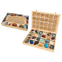 Caja de Madera Colección de Minerales del Mundo (24 Uds.) - Kunugi