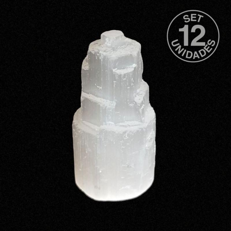 Monolito de Selenita pequeño (Set 12 Un.)