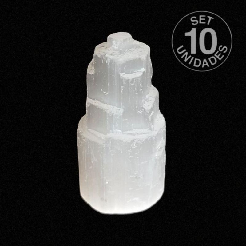 Monolito de Selenita pequeño (Set 10 Un.)