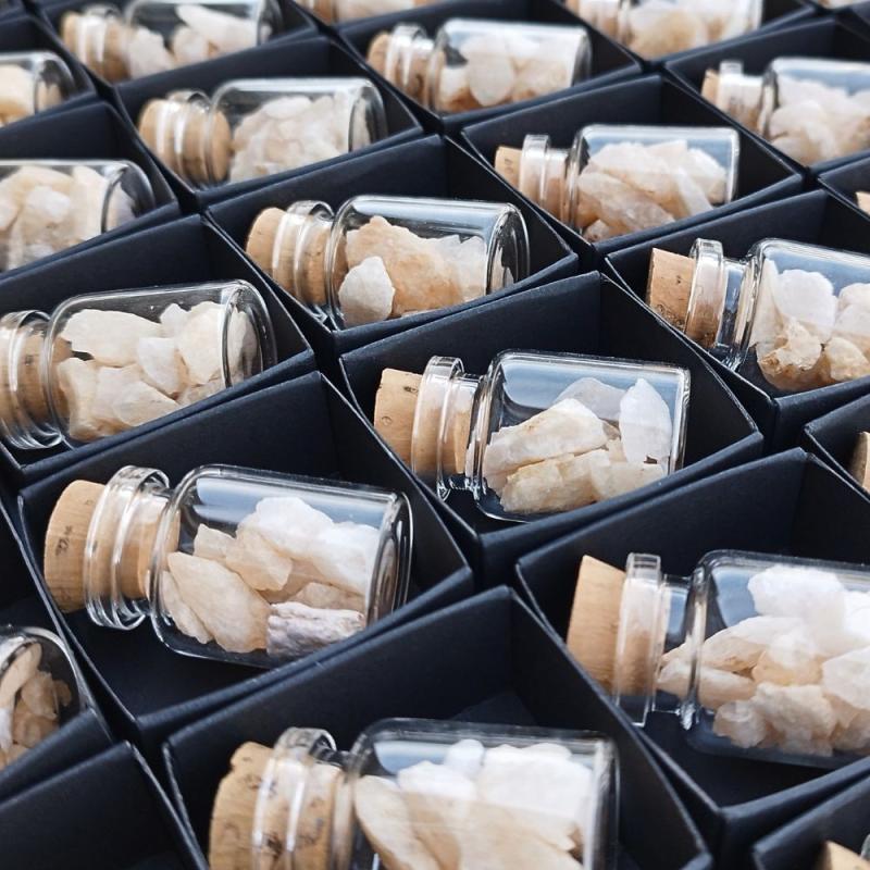 Morganite en Bouteilles. Set 54 Un.