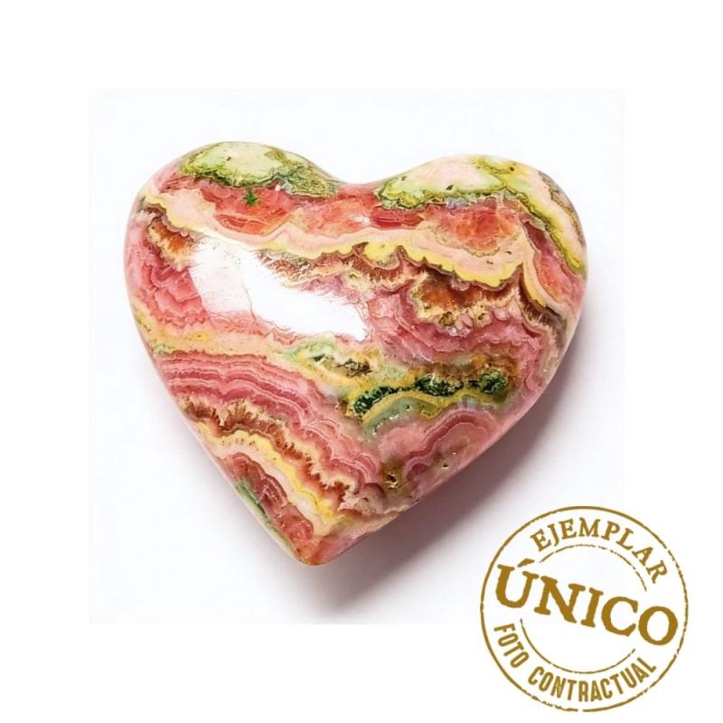 Corazón Rodocrosita.