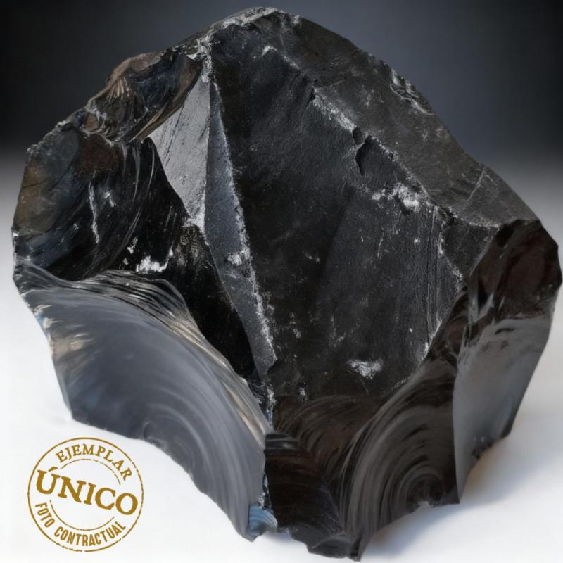 Obsidiana Negra (México). 19,92kg
