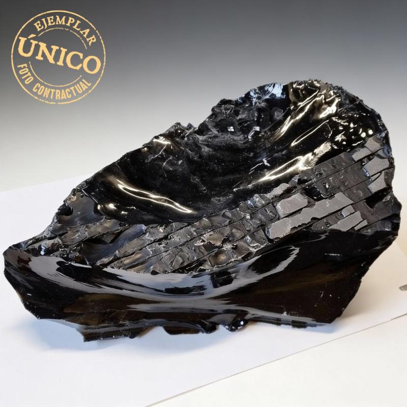 Obsidiana Negra (México). 19kg