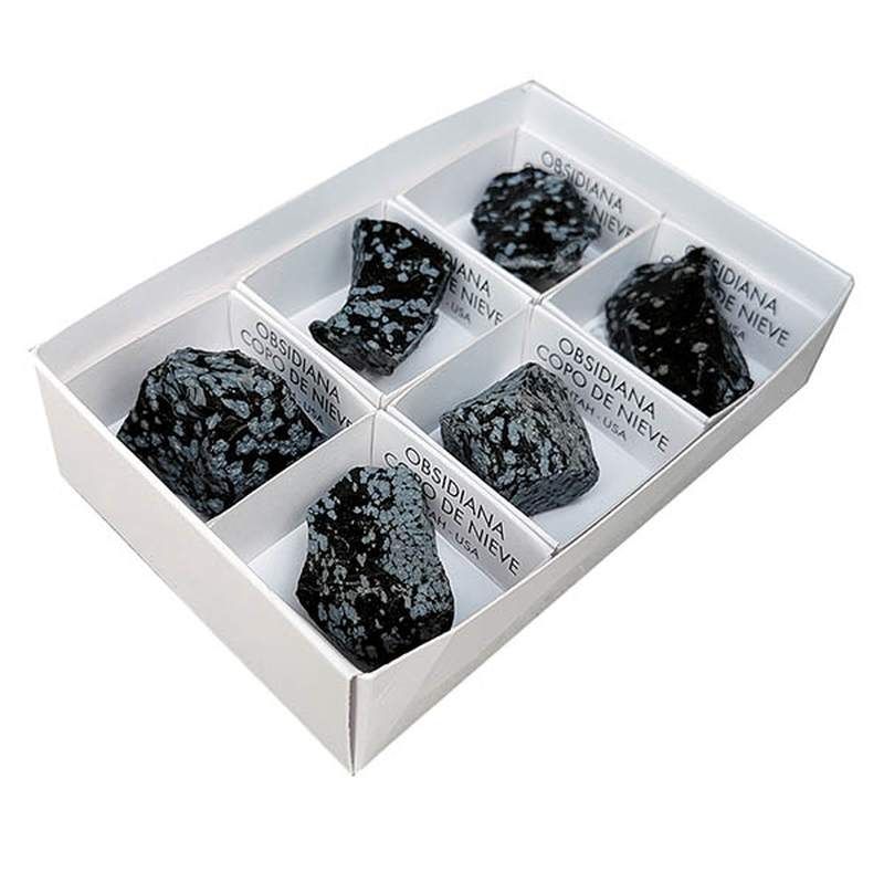 Obsidiana Nevada. Set 6un.