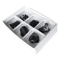 Obsidiana Negra. Set 6 Unidades