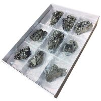 Pirita Octaédrica (Perú). Lote 9 piezas