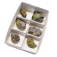 Olivino (Peridoto). Set 6 Un.