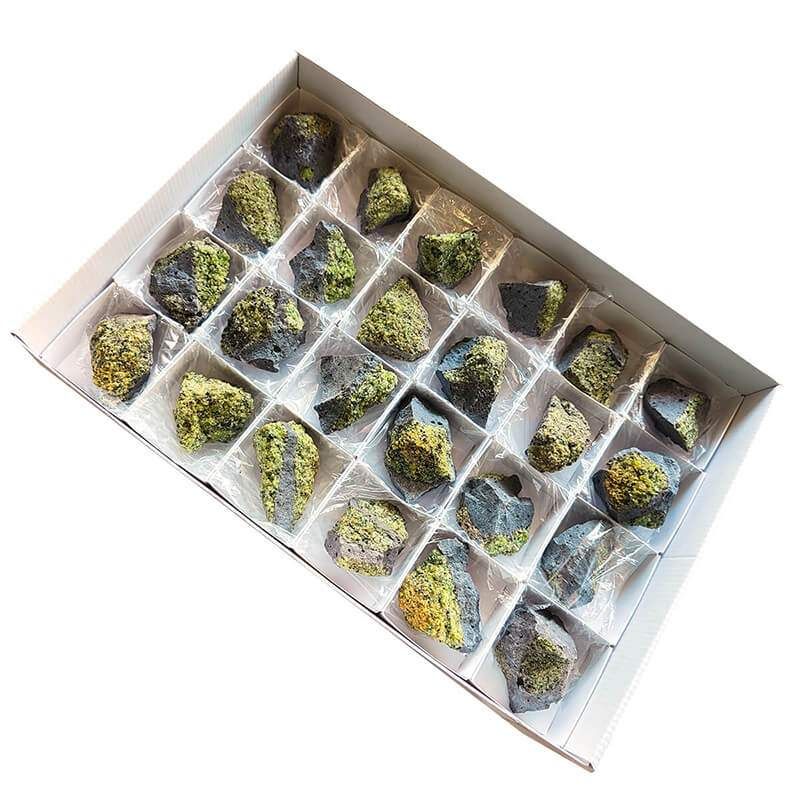 Lot d'Olivine (USA). Lot 24u.