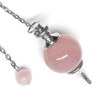 Péndulo Bola Cuarzo Rosa