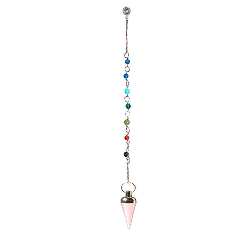 Copper Chakras Pendulum