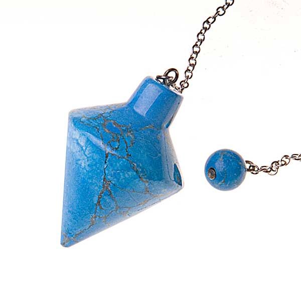 Blue Howlite Conical Pendulum