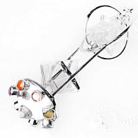 Péndulo Cónico Merkaba Cristal de Roca