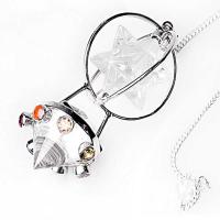 Péndulo Cónico Merkaba Cristal de Roca