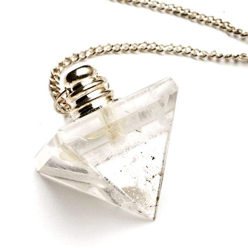 Rock Crystal Pyramid Pendulum