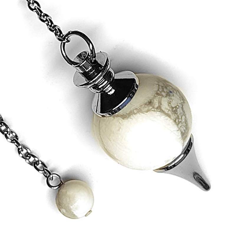Howlite Ball Pendulum