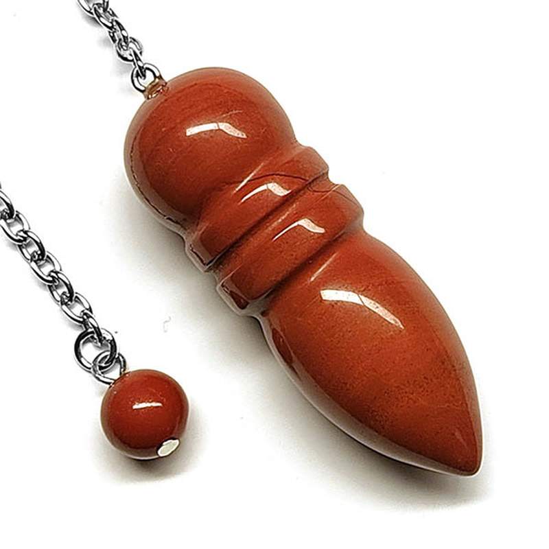 Red Jasper Egiptian Pendulum