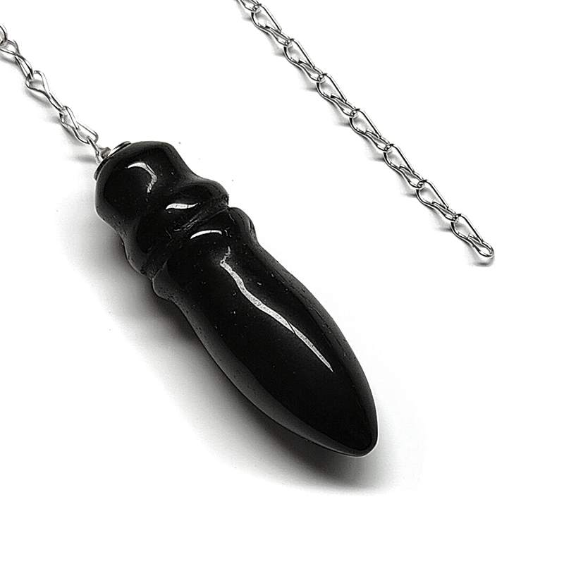 Obsidian Egiptian Pendulum