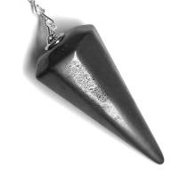 Péndulo facetado Hematite