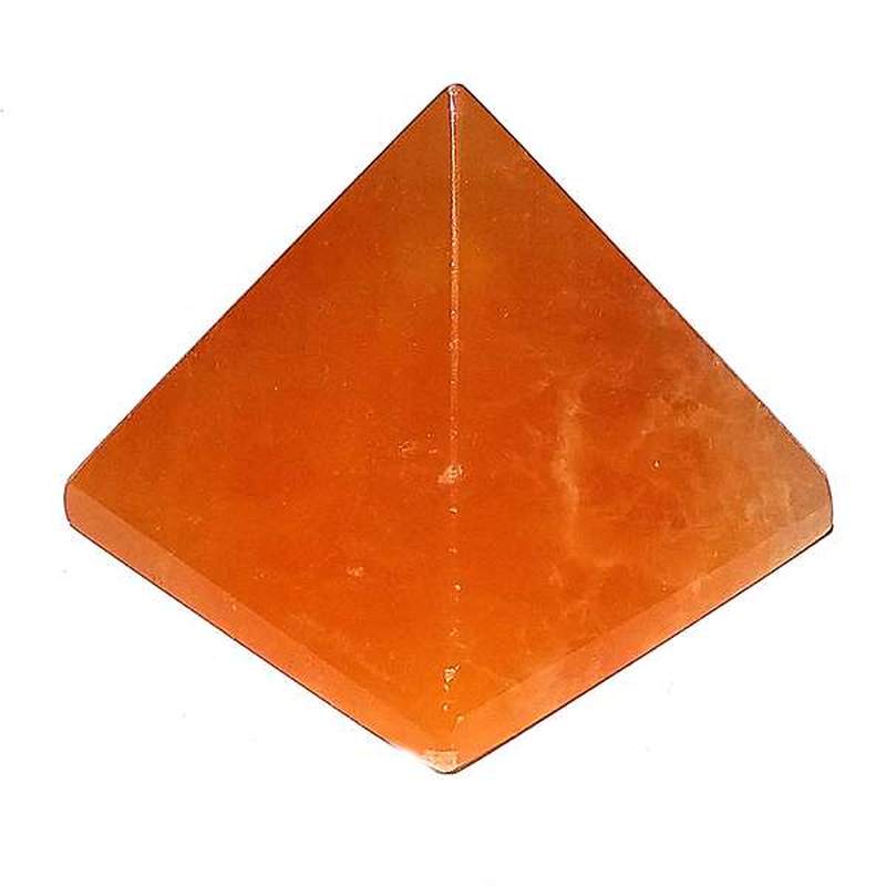 Pyramide de calcite jaune 35mm