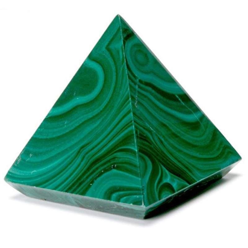 Pyramide Malachite 40mm