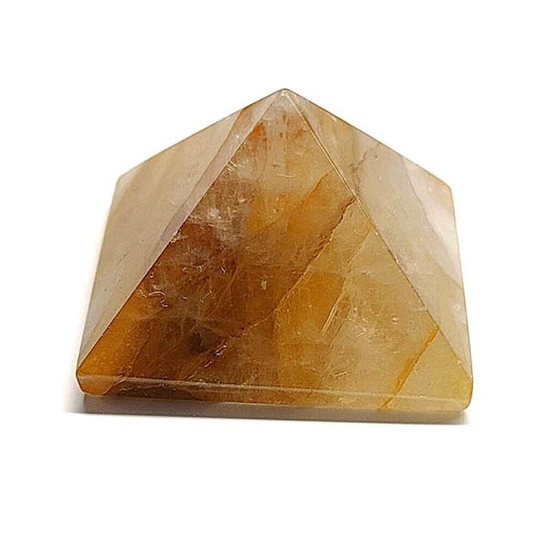 35-40mm Citrine Pyramid