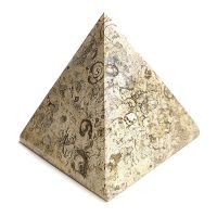 Pirámide Jaspe Fosil 110mm