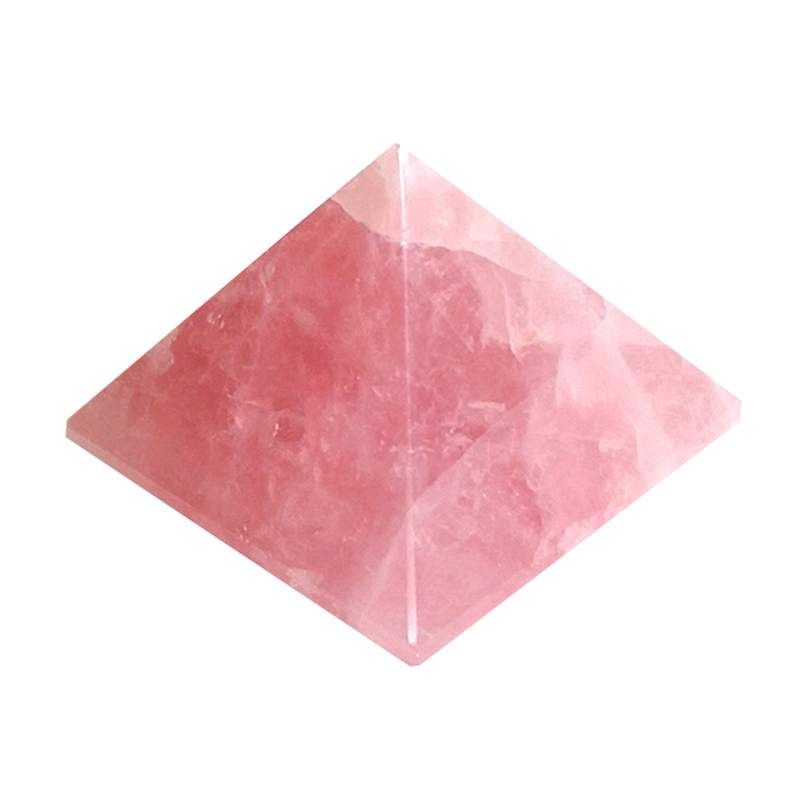 30mm Rose Quartz Pyramid