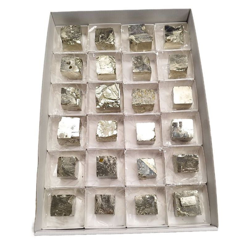 Pirita Cúbica. Set 24 Un.