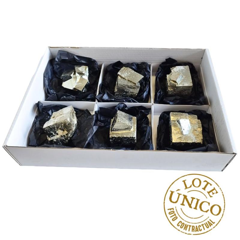 Twin Pyrite (4,6kg). Set 6 Un.