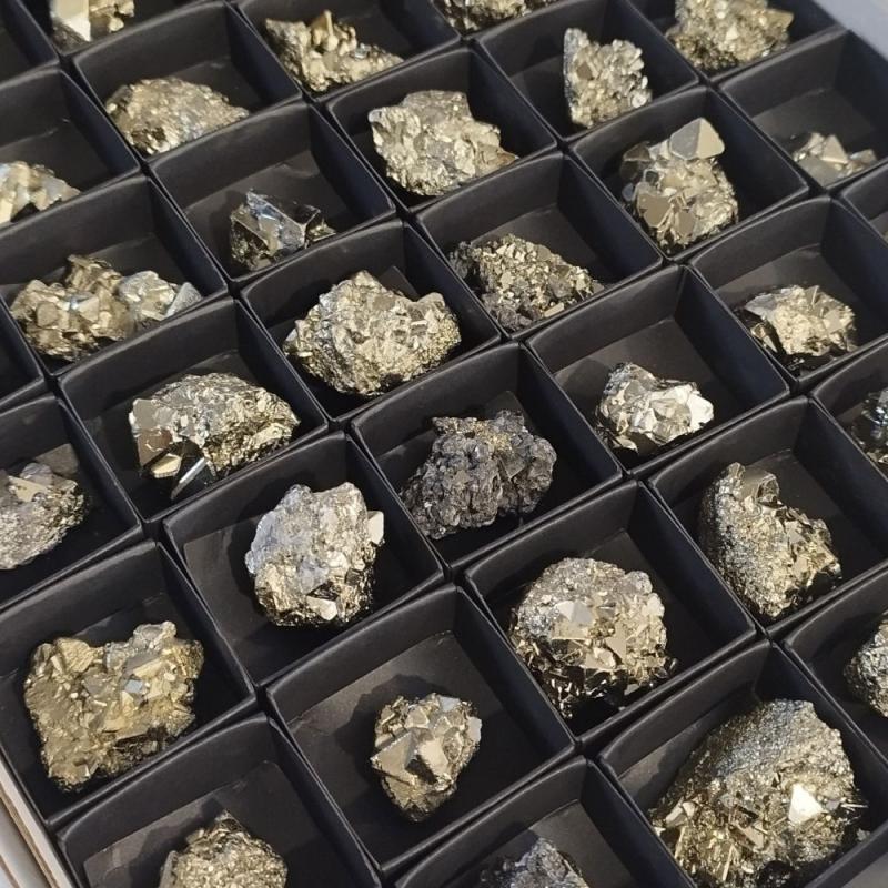 Pirita Octaédrica. Set 54 Un.