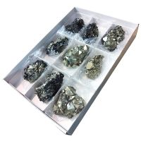 Pirita Octaédrica (Perú). Lote 9 piezas