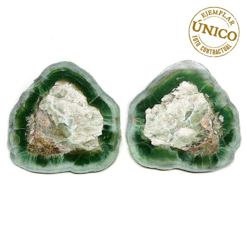 Fluorite Pair Plate (23x23cm)