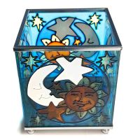 Portavelas Cristal Luna y Estrella (Precio/unidad)