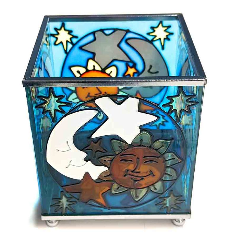 Crystal Candleholders Moon and Star (Price/unit)
