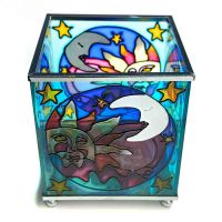 Portavelas Cristal Sol y Luna (Precio/unidad)