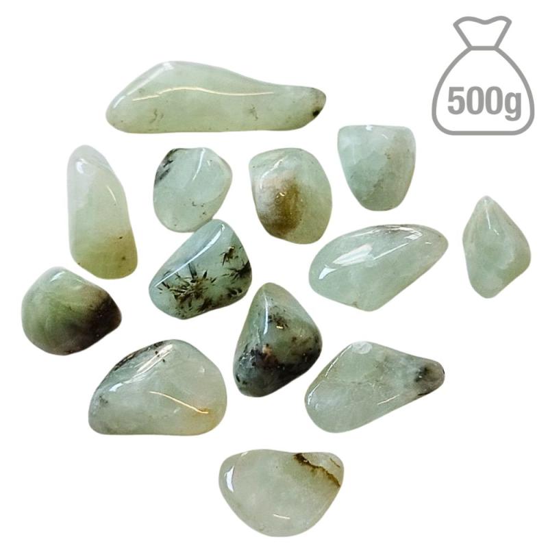Prehnita Rodado Mediano (Sudáfrica). Bolsa 500g