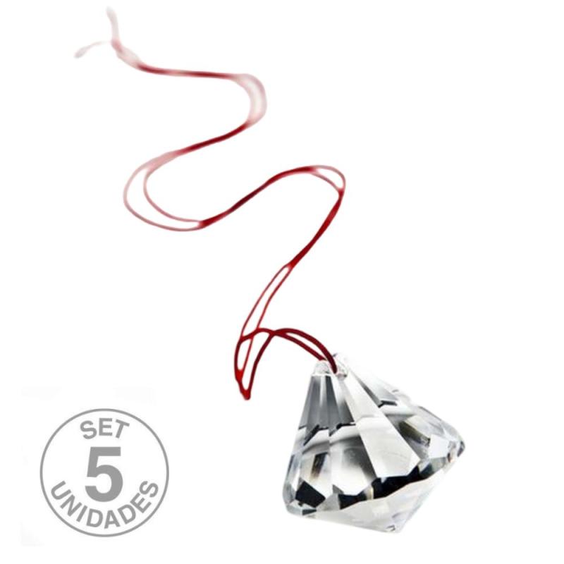 Prisma Feng Shui Cristal. Set 5 Un.