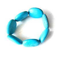 Pulsera Howlita Azul Plana