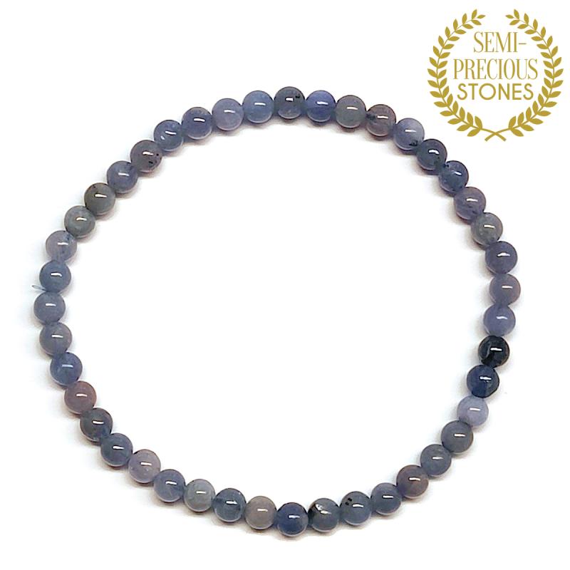 Pulsera Tanzanita (Bola 4mm)