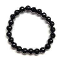 Pulsera Ágata Negra (Bola 8mm)