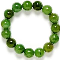 Pulsera Ágata Verde (Bola 12mm)