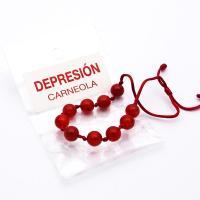 Pulsera Carneola con Cruz