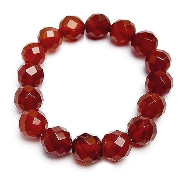 Carnelian Bracellet (Ball 14mm)