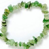 Pulsera Chip Aventurina. Set 6 Un.