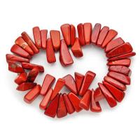 Pulsera Chip Hawai Jaspe Rojo