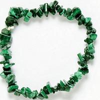 Pulsera chip Malaquita