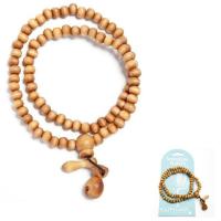 Pulsera Tibetana Madera. Set 3 uni.