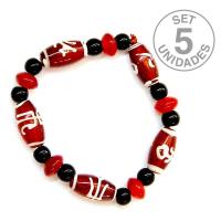 Pulsera del Tibet - Felicidad - Precio set 5un.