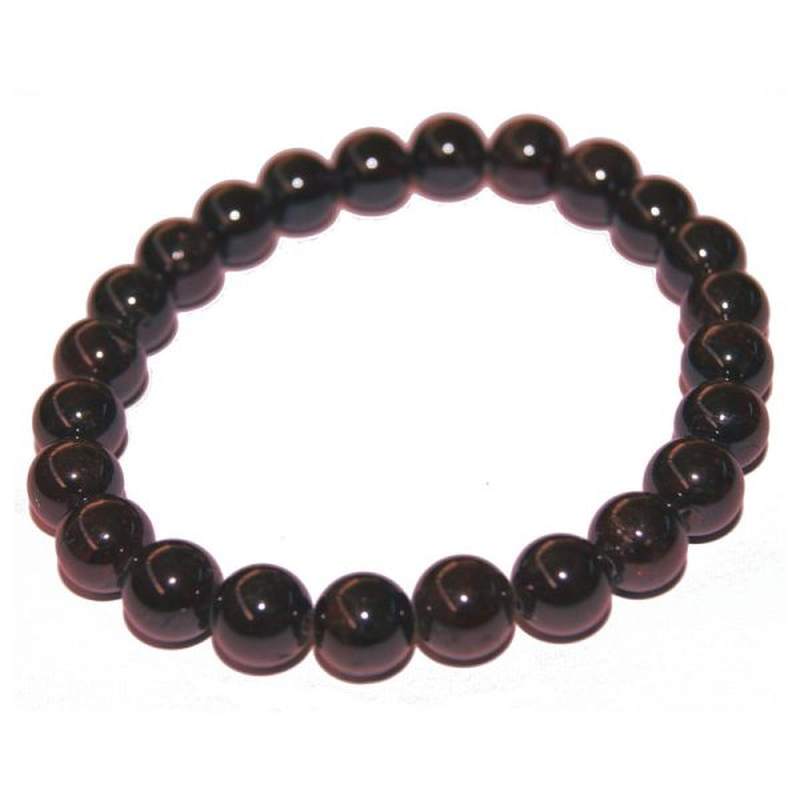 Garnet 8mm Ball Bracellet