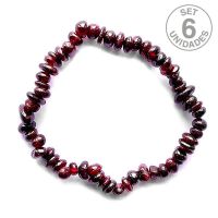Pulsera Pack Granate. Set 6 Un.